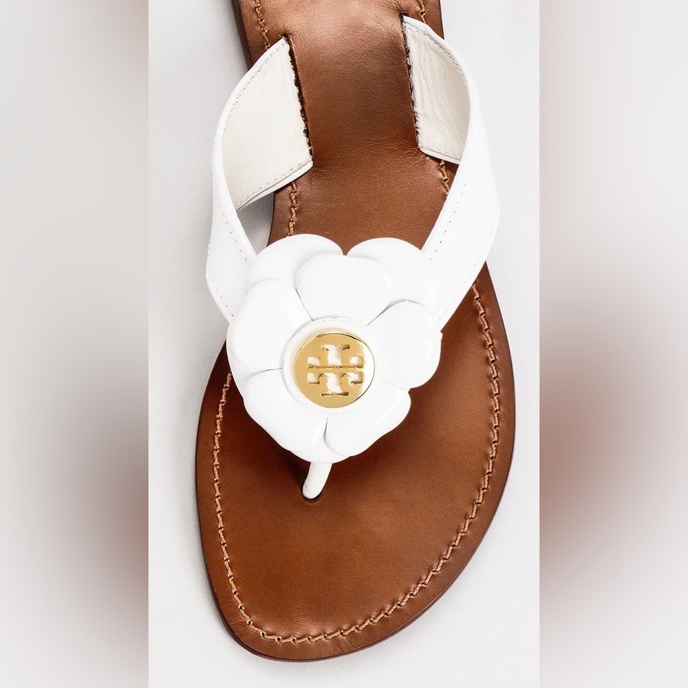 Tory Burch Floral Sandals